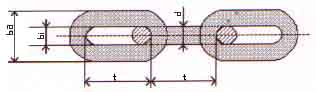 DIN 5685-C UZUN BAKLALI ZİNCİRLER